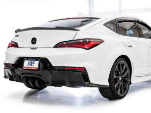 Acura Integra Performance Exhaust - AWE Tuning - Cat Back Track Edition - Diamond Black - 2024+